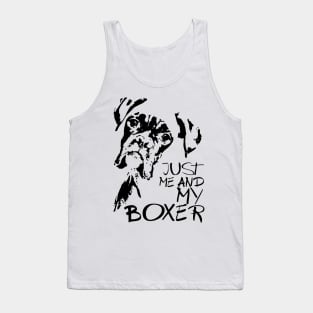 Boxer Dog Lover Tank Top